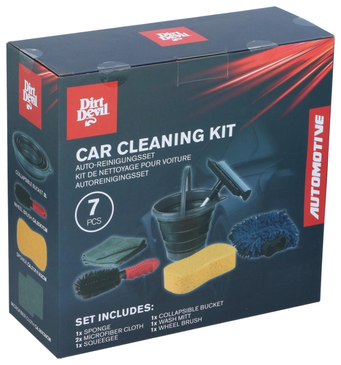 DIRT DEVIL 7-delars bilrengöringsset