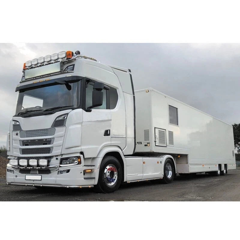 4X 10" LED Extraljus Amber DRL – Lastbil 24V