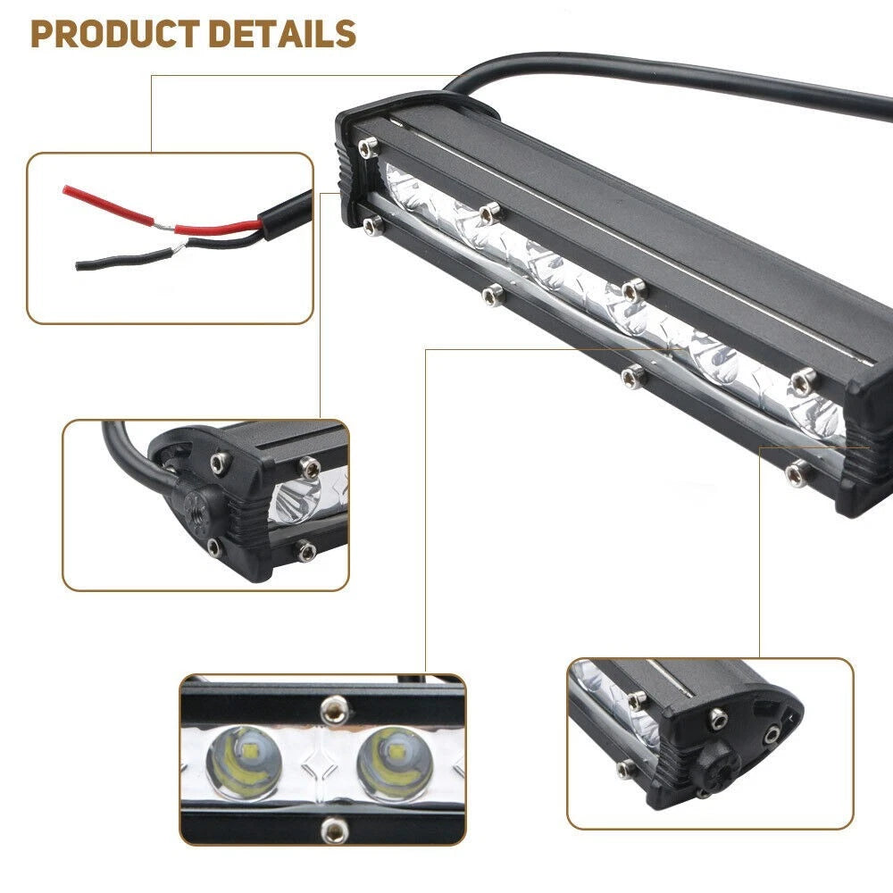 18W LED Ramp för Fyrhjuling