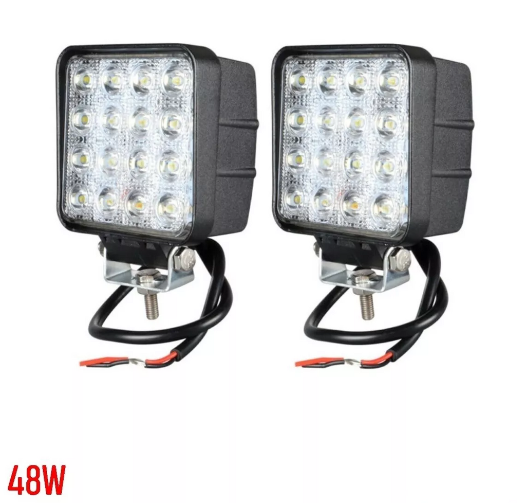 2X Led Extraljus för Båt & Marin