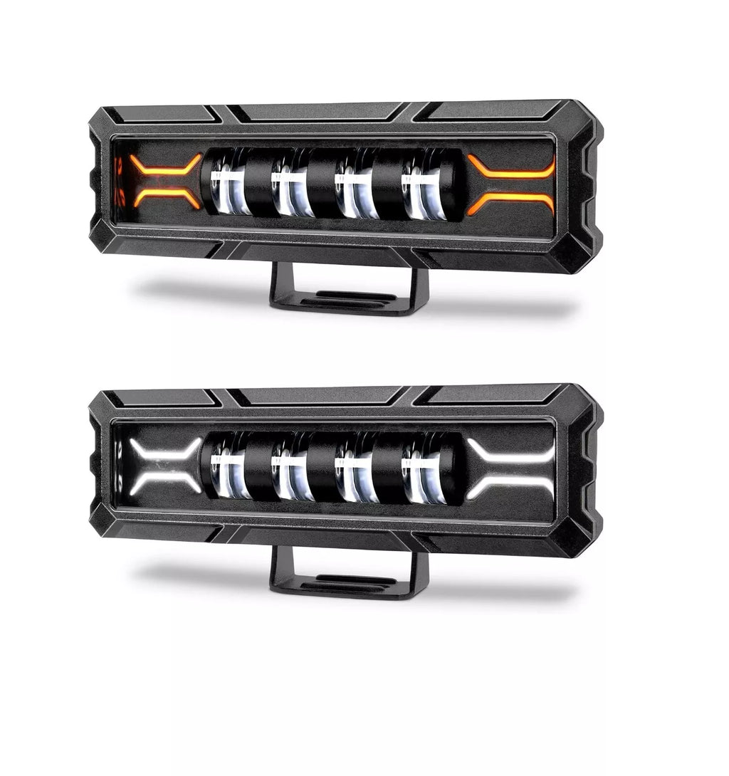 2X Ultra HD LED Extraljus för Fyrhjuling